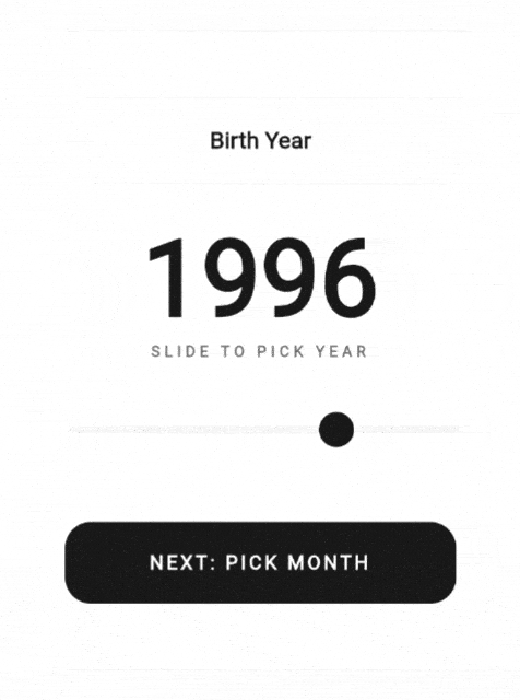 Tutorial for Slider DOB Calculator